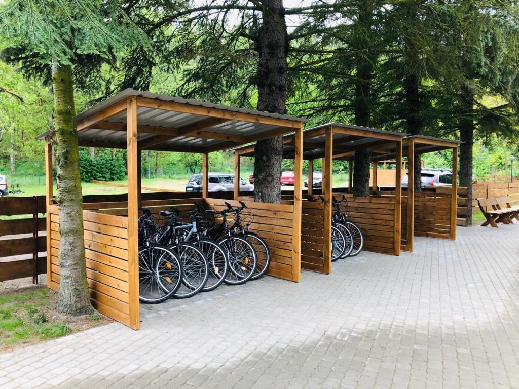 Domki Skowronki Kąty Rybackie Exteriör bild