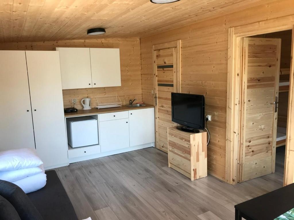 Domki Skowronki Kąty Rybackie Exteriör bild